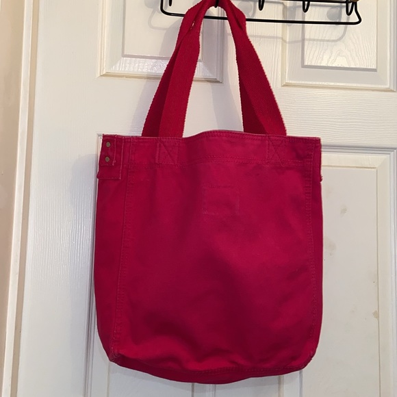 Aeropostale Canvas Tote Bag Fuschia - Picture 4 of 6